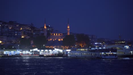 Night-mosque-and-city-view.